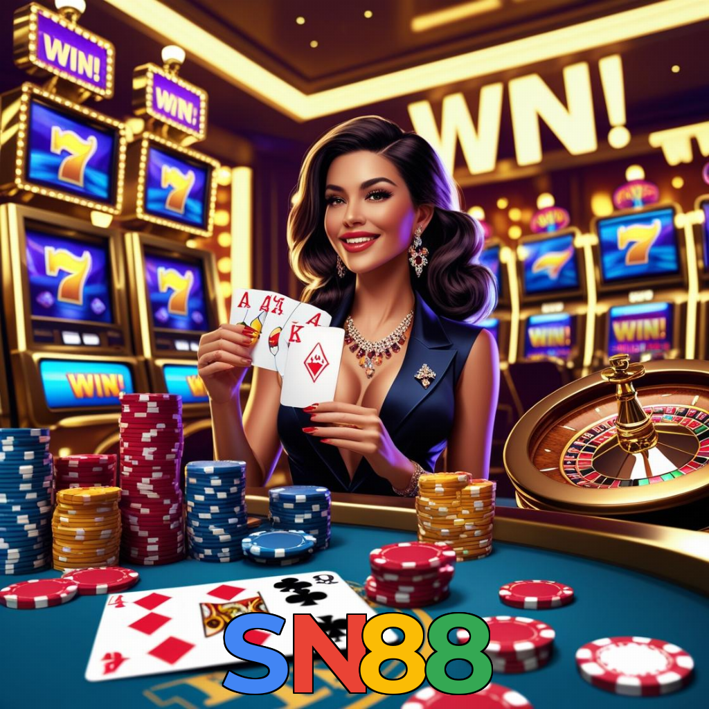 SN88：Jogue slots, aposte no futebol e conquiste vitórias épicas no cassino!