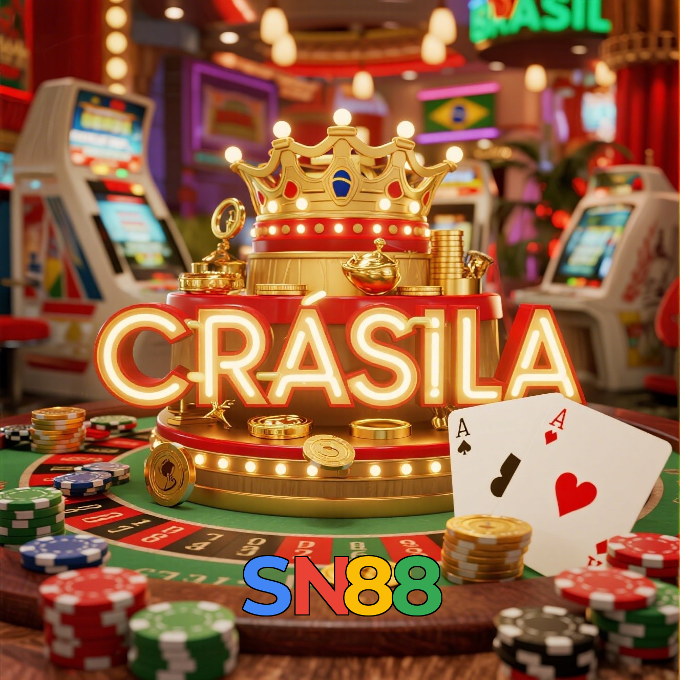SN88：Apostas ao vivo no futebol e prêmios em jogos como blackjack e roleta!