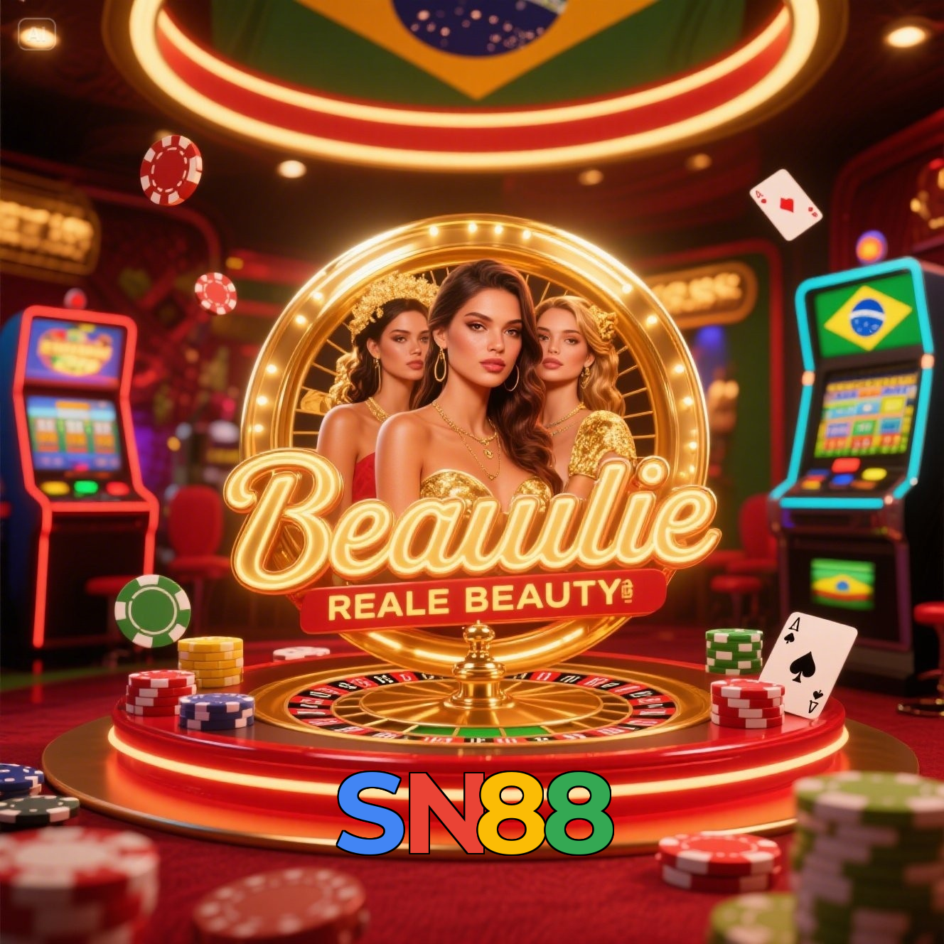 SN88：Grandes vitórias em poker, roleta e apostas no futebol esperam por você!