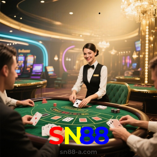 SN88：Jogue slots, aposte no futebol e vença em grandes mesas de poker!
